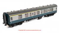 7P-001-802UD Dapol BR Mk1 CK Corridor Composite Coach un-numbered in BR Blue and Grey livery with window beading
